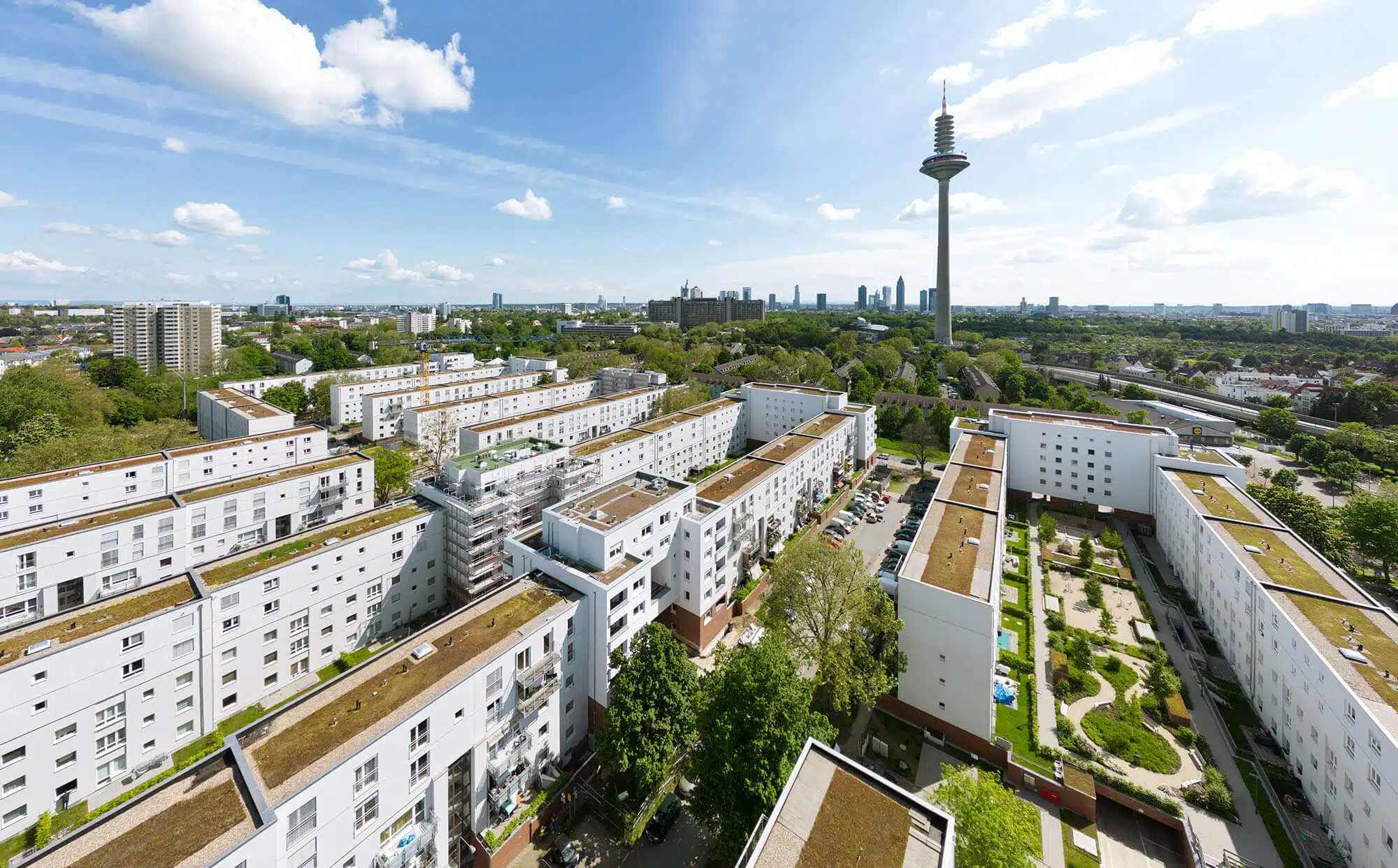 Platensiedlung in Frankfurt am Main: Aufstockung und Transformation