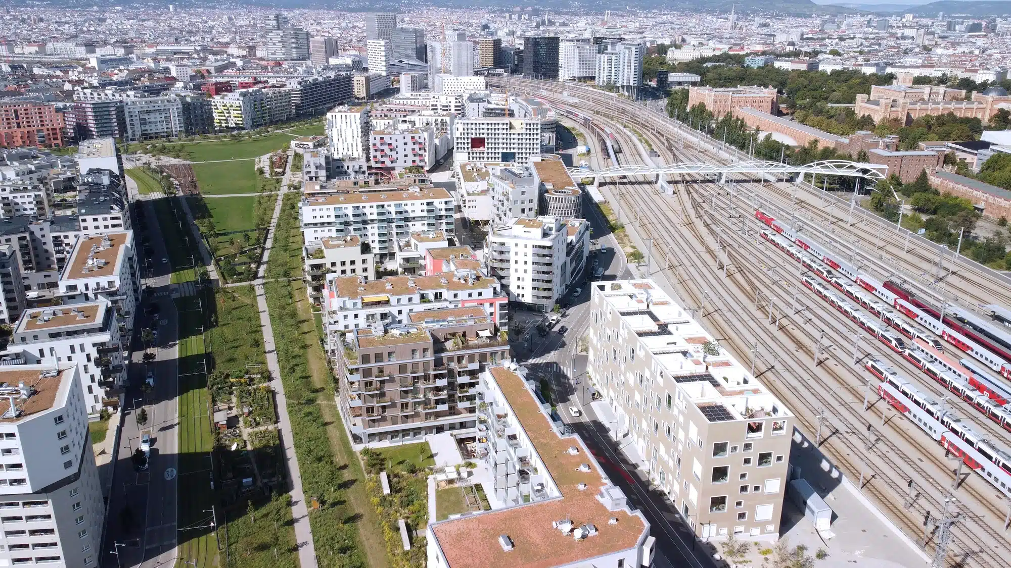 Quartiersentwicklung mit Baugemeinschaften: "Bikes and Rails" im Sonnwendviertel