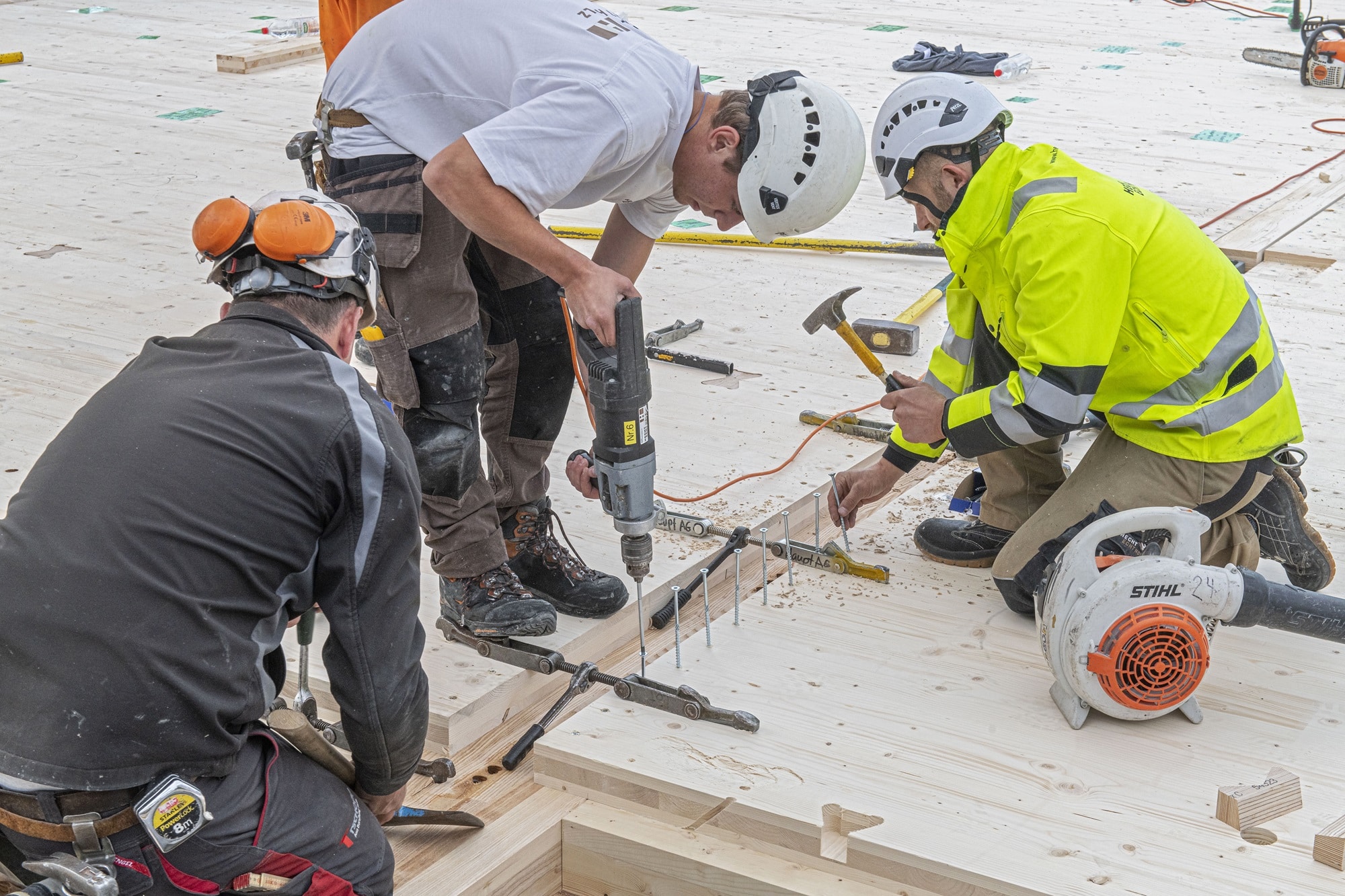 Zirkulär bauen im modernen Holzbau: circularWOOD